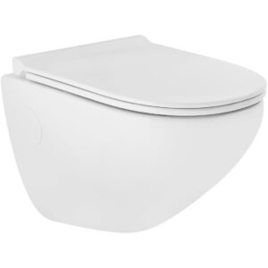 CARDIFF RIMLESS (PP Seat Cover) Wall Hung - Parryware