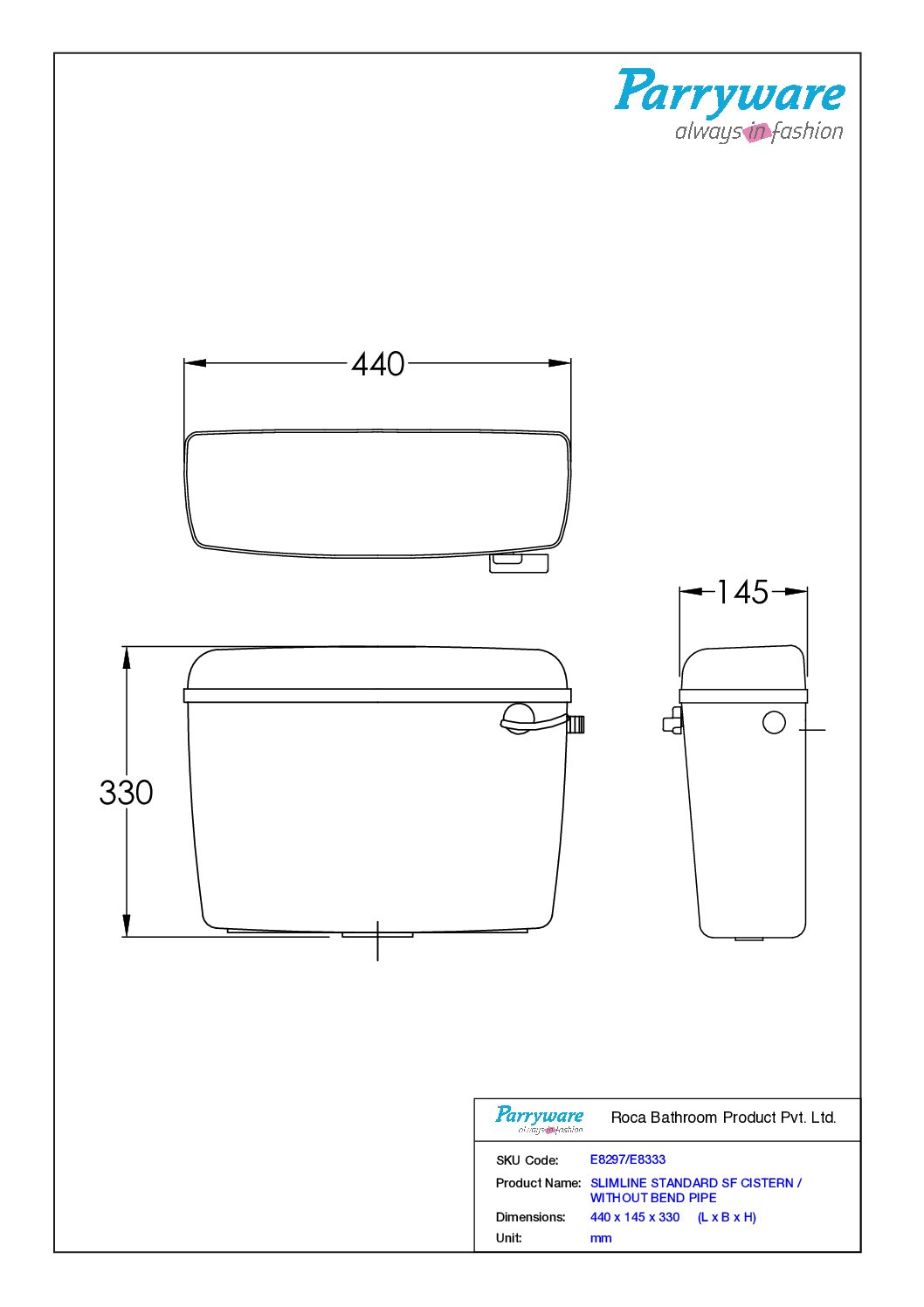 Polymer Cistern-Standard - Image 2